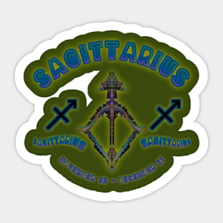 Sagittarius 1a Sage Sticker